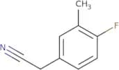 4-Fluoro-3-methylphenylacetonitrile