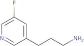 3-(5-Fluoropyridin-3-yl)propan-1-amine