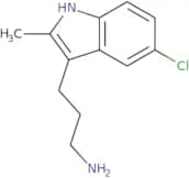 3-(5-Chloro-2-methyl-1H-indol-3-yl)propan-1-amine
