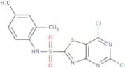 5,7-Dichloro-N-(2,4-dimethylphenyl)thiazolo[4,5-d]pyrimidine-2-sulfonamide