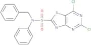 N-Benzyl-5,7-dichloro-N-phenylthiazolo[4,5-d]pyrimidine-2-sulfonamide