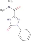 N,N-Dimethyl-5-oxo-1-phenyl-2,5-dihydro-1H-1,2,4-triazole-3-carboxamide