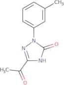 5-Acetyl-2-(M-tolyl)-1H-1,2,4-triazol-3(2H)-one
