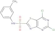 5,7-Dichloro-N-(M-tolyl)thiazolo[4,5-d]pyrimidine-2-sulfonamide