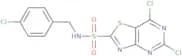 5,7-Dichloro-N-(4-chlorobenzyl)thiazolo[4,5-d]pyrimidine-2-sulfonamide