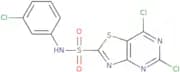 5,7-Dichloro-N-(3-chlorophenyl)thiazolo[4,5-d]pyrimidine-2-sulfonamide