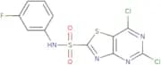 5,7-Dichloro-N-(3-fluorophenyl)thiazolo[4,5-d]pyrimidine-2-sulfonamide