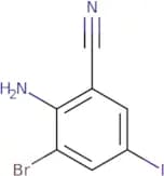 2-Amino-3-bromo-5-iodobenzonitrile