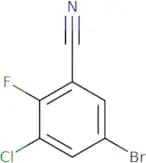 3-Bromo-5-chloro-6-fluorobenzonitrile