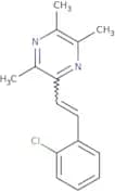 2-[(E)-2-(2-Chlorophenyl)ethenyl]-3,5,6-trimethylpyrazine