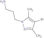 3-(4-Bromo-3,5-dimethyl-1H-pyrazol-1-yl)propan-1-amine