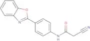 N-[4-(1,3-Benzoxazol-2-yl)phenyl]-2-cyanoacetamide