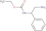 Ethyl 2-amino-1-phenylethylcarbamate