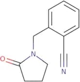 2-[(2-Oxopyrrolidin-1-yl)methyl]benzonitrile