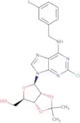 2-Chloro-N-[(3-iodophenyl)methyl]-2',3'-O-(1-methylethylidene) Adenosine
