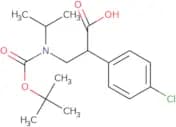 3-{[(tert-Butoxy)carbonyl](propan-2-yl)amino}-2-(4-chlorophenyl)propanoic acid