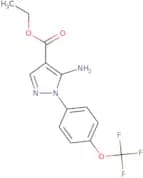 5-Amino-1-(4-trifluoromethoxy-phenyl)-1H-pyrazole-4-carboxylic acid ethyl ester