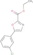 Ethyl 5-(3-chlorophenyl)oxazole-2-carboxylate