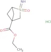 Ethyl 2-imino-2-oxo-2λ6-thiabicyclo[2.1.1]hexane-4-carboxylate hydrochloride