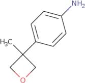 4-(3-Methyloxetan-3-yl)aniline