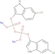 Bis(6-chloro-3-indoxyl)pyrophosphoric acid, disodium salt
