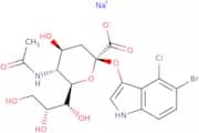 5-Bromo-4-chloro-3-indoxyl-alpha-D-N-acetylneuraminic acid, sodium salt