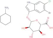 5-Bromo-6-chloro-3-indoxyl-β-D-glucuronic acid, cyclohexylammonium salt