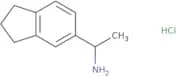 1-(2,3-Dihydro-1H-inden-5-yl)ethan-1-amine hydrochloride