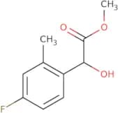 Methyl 2-(4-fluoro-2-methylphenyl)-2-hydroxyacetate