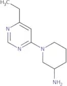 1-(6-Ethylpyrimidin-4-yl)piperidin-3-amine