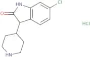 6-Chloro-3-(piperidin-4-yl)-2,3-dihydro-1H-indol-2-one hydrochloride