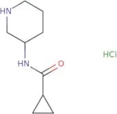 (S)-N-(Piperidin-3-yl)cyclopropanecarboxamide hydrochloride