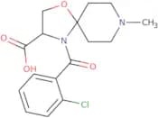 4-(2-Chlorobenzoyl)-8-methyl-1-oxa-4,8-diazaspiro[4.5]decane-3-carboxylic acid
