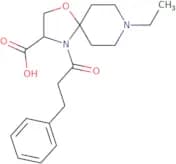 8-Ethyl-4-(3-phenylpropanoyl)-1-oxa-4,8-diazaspiro[4.5]decane-3-carboxylic acid