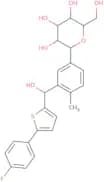 (2S,3R,4R,5S,6R)-2-(3-((5-(4-Fluorophenyl)thiophen-2-yl)(hydroxy)methyl)-4-methylphenyl)-6-(hydrox…