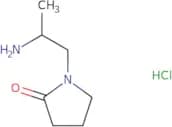 1-[(2S)-2-Aminopropyl]pyrrolidin-2-one hydrochloride