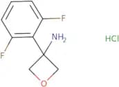 3-(2,6-Difluorophenyl)oxetan-3-amine hydrochloride