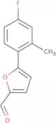 5-(4-Fluoro-2-methylphenyl)furan-2-carbaldehyde