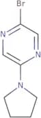 2-Bromo-5-(pyrrolidin-1-yl)pyrazine