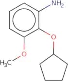 2-(Cyclopentyloxy)-3-methoxyaniline