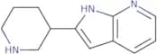 3-{1H-Pyrrolo[2,3-b]pyridin-2-yl}piperidine