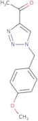 1-{1-[(4-Methoxyphenyl)methyl]-1H-1,2,3-triazol-4-yl}ethan-1-one