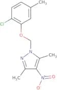 1-(2-Chloro-5-methyl-phenoxymethyl)-3,5-dimethyl-4-nitro-1H-pyrazole