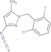 1-(2-Chloro-6-fluoro-benzyl)-3-isothiocyanato-5-methyl-1H-pyrazole