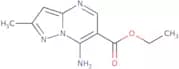 Ethyl 7-amino-2-methylpyrazolo[1,5-a]pyrimidine-6-carboxylate