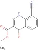 Ethyl 8-cyano-4-hydroxy-3-quinolinecarboxylate