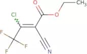 Ethyl 3-chloro-2-cyano-4,4,4-trifluorobut-2-enoate