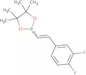 2-[(E)-2-(3,4-Difluorophenyl)ethenyl]-4,4,5,5-tetramethyl-1,3,2-dioxaborolane