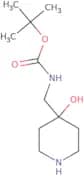 tert-butyl N-[(4-hydroxypiperidin-4-yl)methyl]carbamate