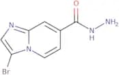 3-Bromoimidazo[1,2-a]pyridine-7-carbohydrazide